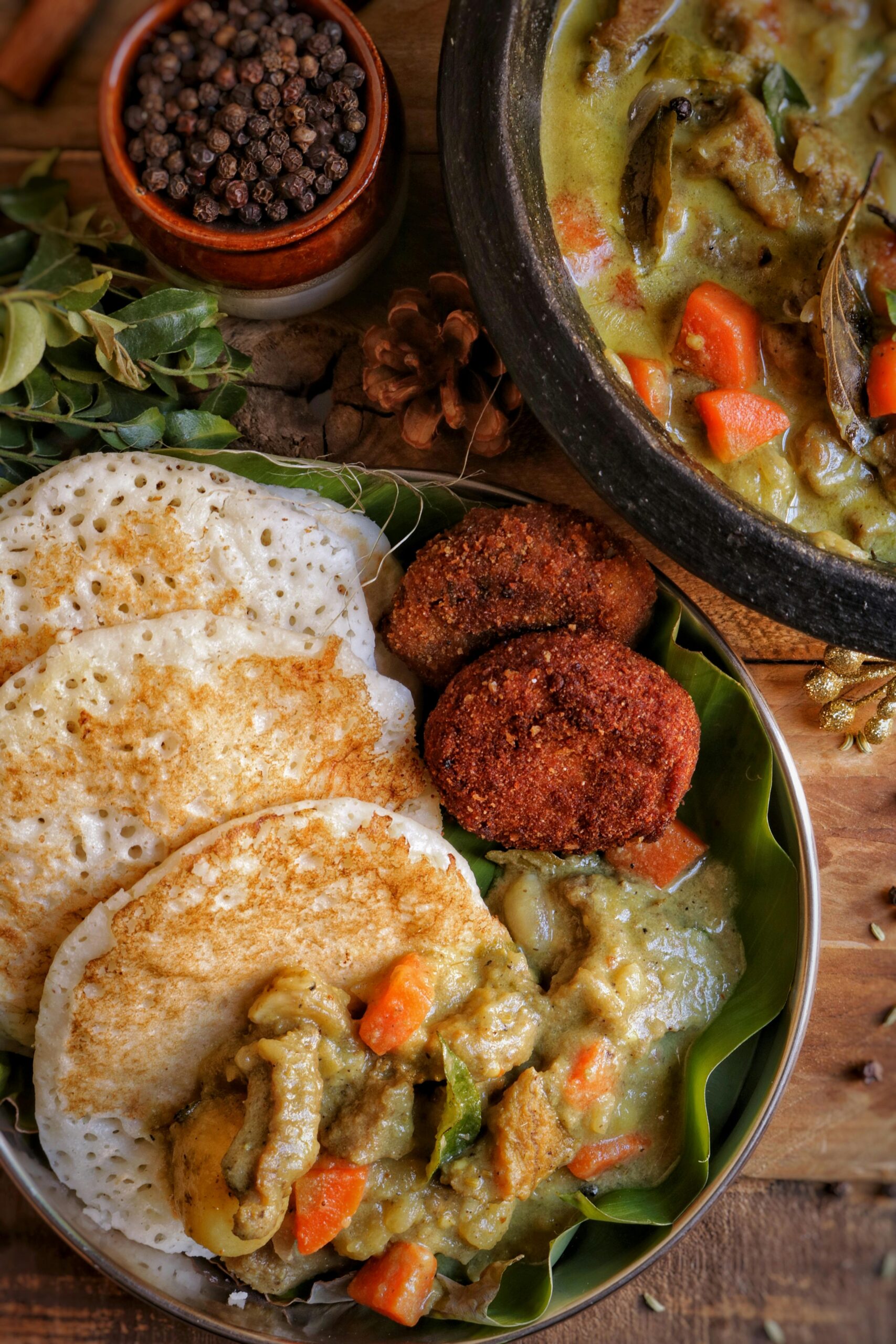 Appam& Stew