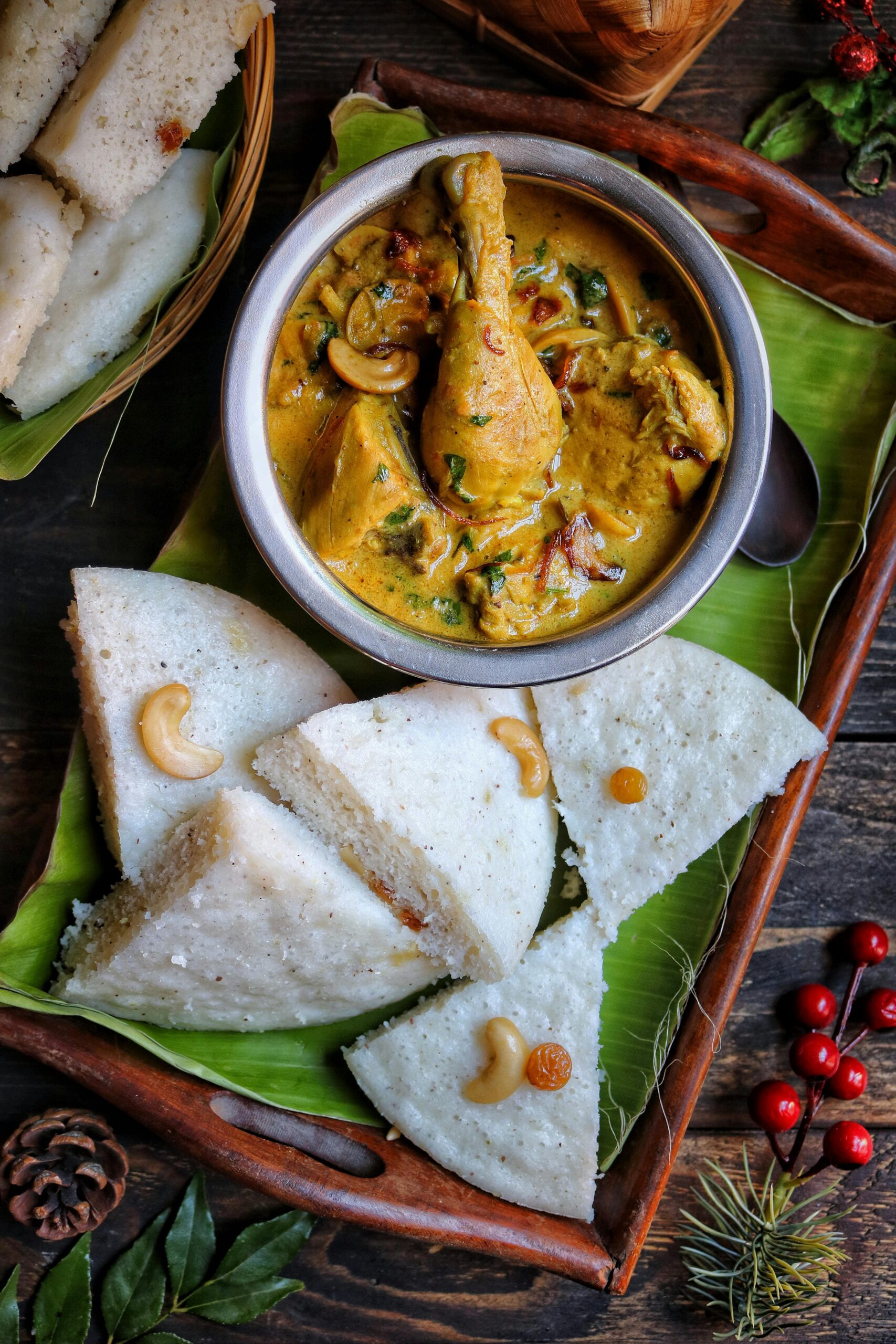 Appam&Chicken curry